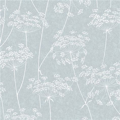 Graham And Brown Innocence Vinyl Textured Floral Wallpaper Unpasted