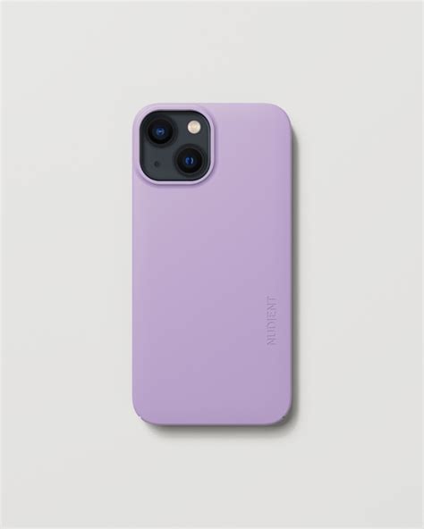 Thin Purple Iphone 13 Mini Case Nudient