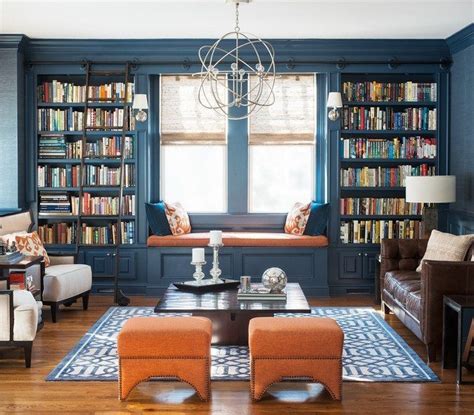 14 cozy faux fireplace ideas. Stunning ways to Decorate your Interior Using a Home Library - Decor Around The World