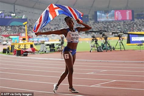Sprint Champ Dina Asher Smith Poses In A Dress And High Heels And Takes The Gold Medal For