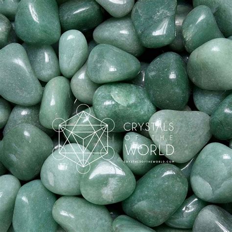 Aventurine Tumbled Stone Green Crystals Of The World