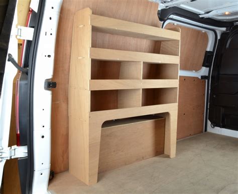 Ford Transit Custom 2013 To 2023 Plywood Full Van Racking Shelving