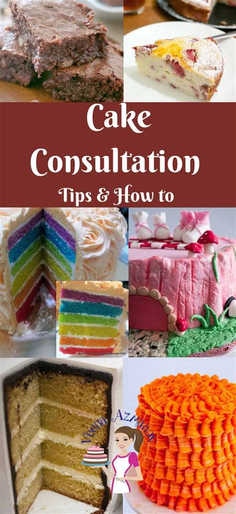 Cake Consultation How To And Tips Veena Azmanov