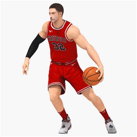 Basketball Player 3d Models For Download Turbosquid