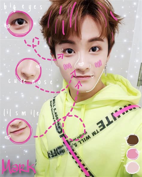Used Circles Because “no One Wants To Be A Square” Mark Anatomy Nct