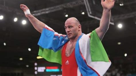 Olympics Wrestling Artur Taymazov Wins Third Straight Gold Bbc Sport