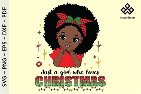 African American Christmas Svg Graphic By Wooddesign · Creative Fabrica