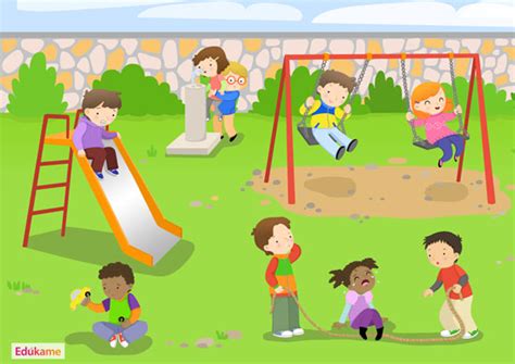 7 juegos de mesa con los que disfrutarán los más grandes y los más pequeños por igual. Dibujos de parques infantiles - Imagui