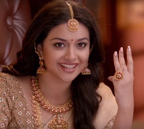 Desi Actress Pictures Keerthy Suresh In Avr Jewellery Ad Images
