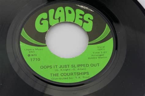 Courtships Oops It Just Slipped Out Love Aint Love Vg Copy Ebay