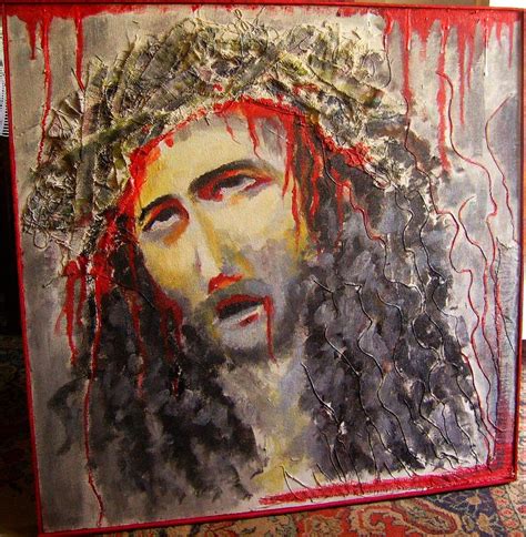 Passion Of Christ Painting By Por Natalia Simona Fine Art America