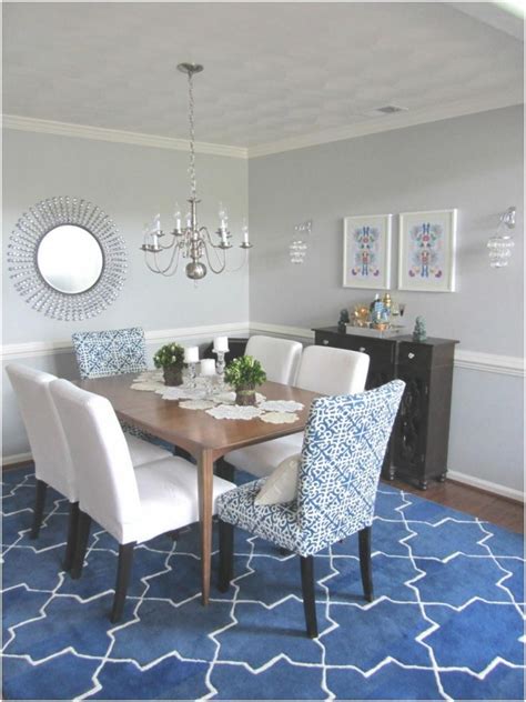 How big should your dining room rug be? Rug under kitchen table | Dining room rug size, Grey ...