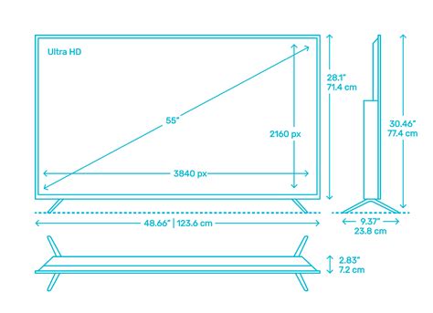 Home Entertainment Equipment Dimensions Drawings Dimensions Com