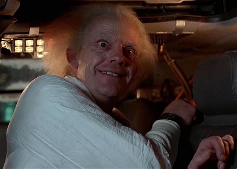 Image Christopher Lloyd As Dr Emmett Brown Bttf Film And