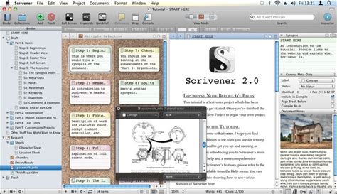 Productivity App - Scrivener - Review | Writing tools, App, Writing a book