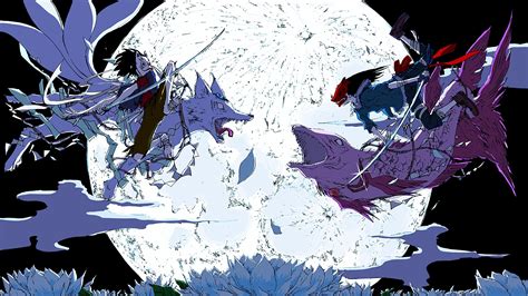 Wolf And Fish Anime Wall Paper Anime Anime Boys Moon Mask Hd