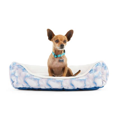 Everyyay Essentials Snooze Fest Rectangle Nester Dog Bed 24 L X 18 W