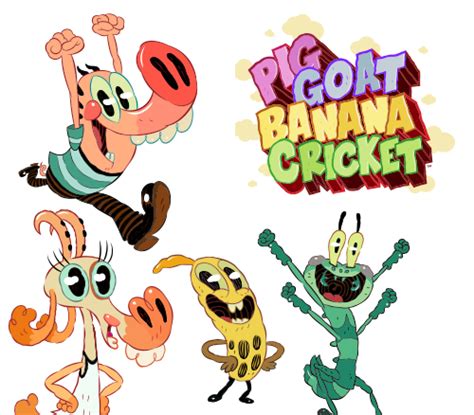 Nickalive Nickelodeon Usa To Premiere Pig Goat Banana Cricket On