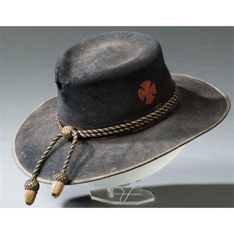 Civil War Black Felt Slouch Hat Cowans Auction House The Midwest