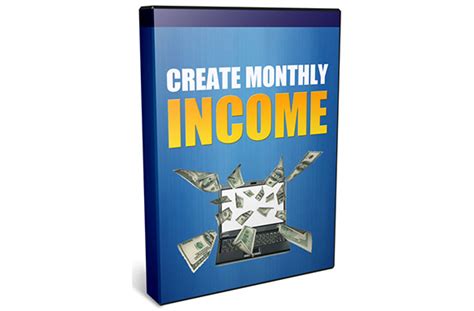 Facilité d'envoyer et de réviser vos instructions. Create Monthly Income - PLR Database
