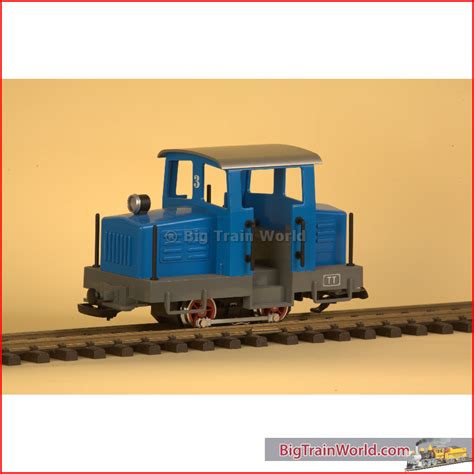 Big Train World Toy Train Lgb 92090 Tr Elektro Diesellok Blauw