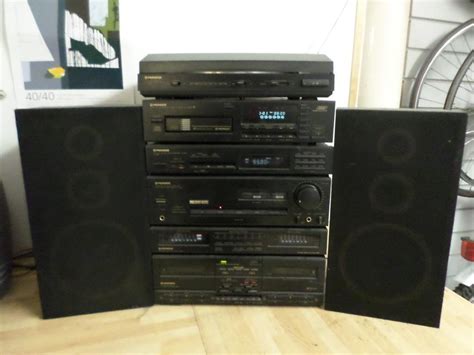 Pioneer Pl Z92 Stereo System Record Player Cd Multichanger Radio Double