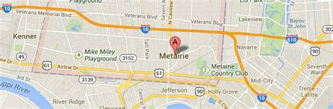 Metairie La Zip Code Map United States Map