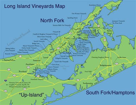 If You Are Looking For A Long Island Vineyards Map Or A Map Of North