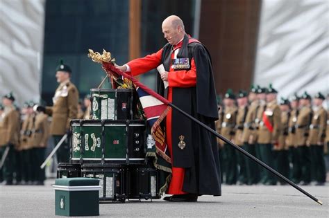 Presentation Of Colours To The Royal Irish Regiment Royal Irish