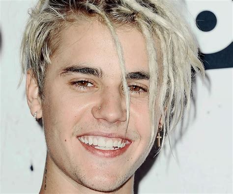 Cool Trendy Justin Bieber Magical Platinum Blonde Hairstyles Check