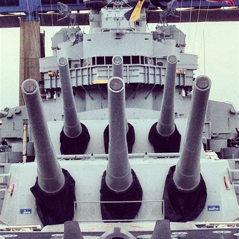 Uss Massachusetts On Display At Battleship Cove Fall River