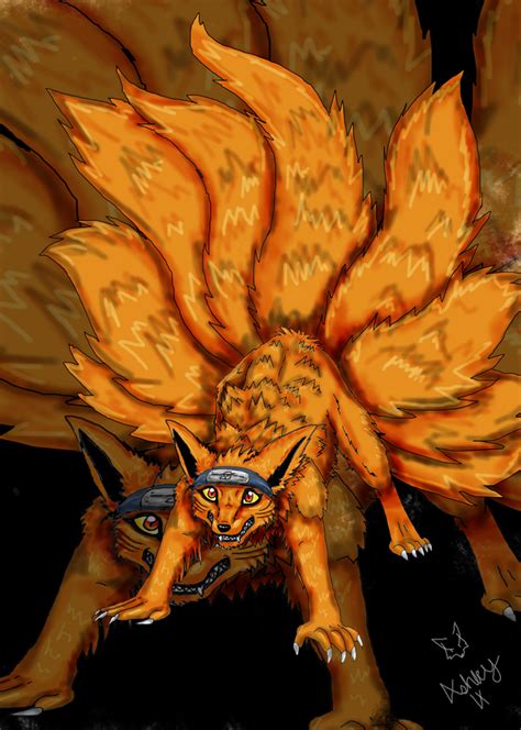 Naruto Fox Demon By Timmy Gost On Deviantart
