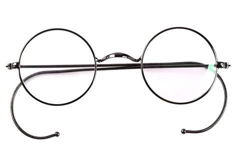 Agstum Round Retro Metal Optical Grade Glasses Frame Clear Lens