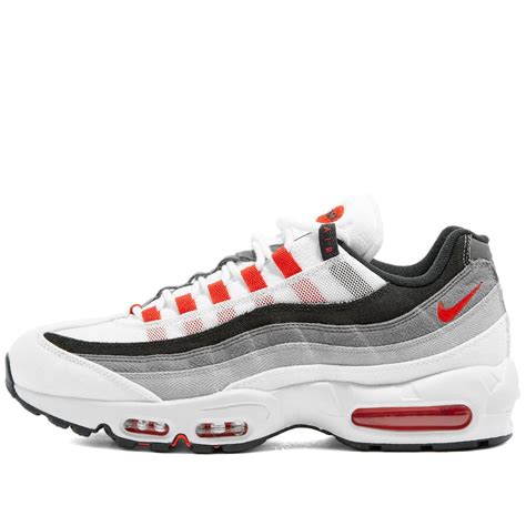 Nike Air Max 95 Qs Summit White And Chile Red End Ie
