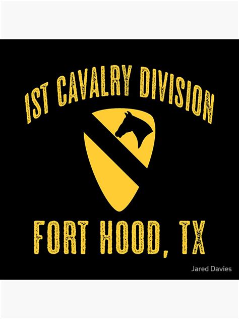 1st Cavalry Division Sticker For Sale By Militarycanda Redbubble