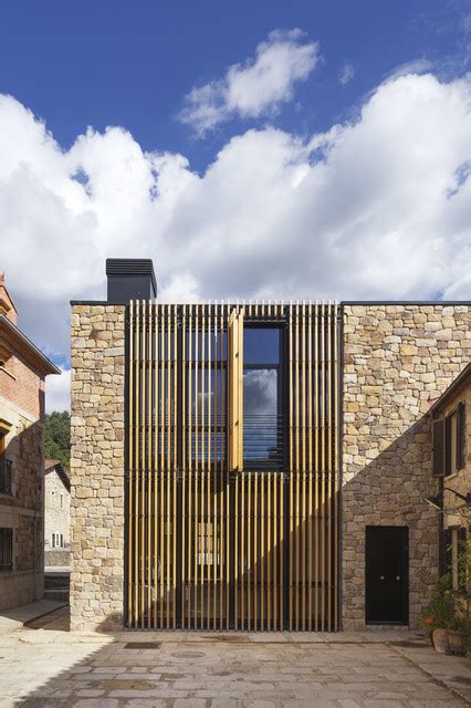 An Old Spanish Home With A Stone Facade Made Modern Houzz Au