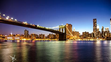 Brooklyn Bridge In New York Wallpaper Hd World Wallpapers 4k Wallpapers Images Backgrounds