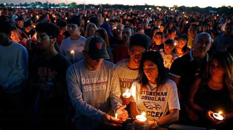 Hundreds Attend Vigil For Victims Of Deadly School Shooting On Air