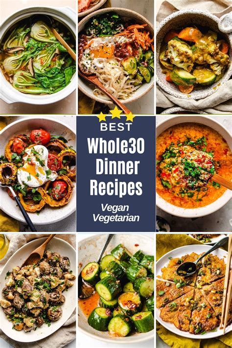 60 Whole30 Vegan Vegetarian Asian Dinner Recipes I Heart Umami