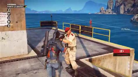 Just Cause 3 Military Base Combat Youtube