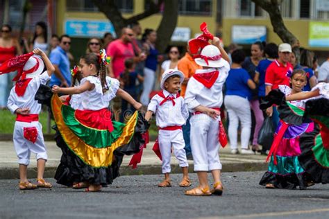 Independence Day Parade Costa Rica Editorial Stock Image Image Of