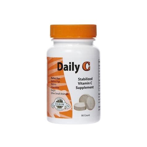Guinea pigs, also known as cavies (caviinae), are part of the rodent family. Oxbow Daily C Guinea Pig Vitamin Supplement