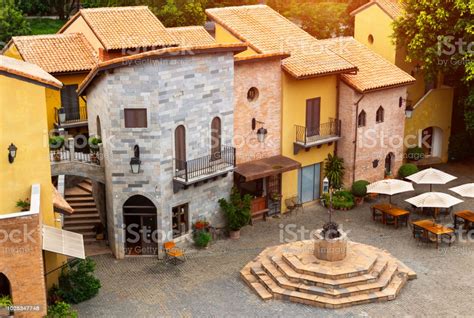 Old Italian Village Style Building Stock Photo - Download Image Now ...