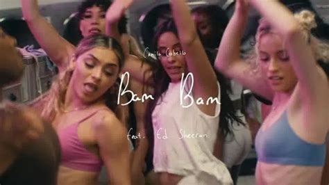 Video Camila Cabello And Ed Sheeran “bam Bam” Z1035 All The Hits
