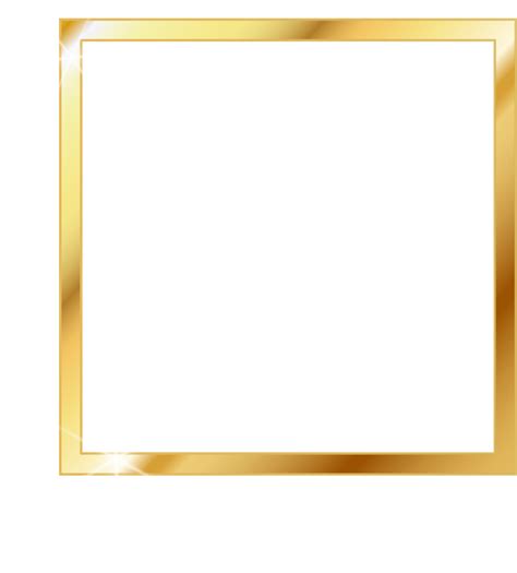 Realistic Gold Frame Png Transparent Onlygfx Com