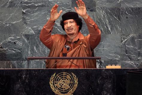 The Curse Of The Tent Gaddafi Warned Us But We Didnt Listen Middle
