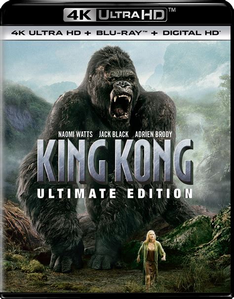 King Kong Ultimate Edition2005 4k Ultra Hd Blu Ray
