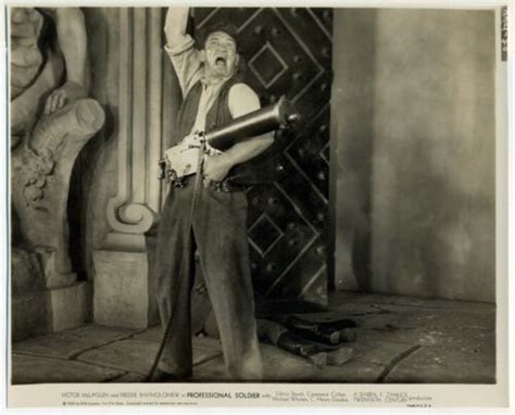 Victor Mclaglen Original Movie Photo 1935 Professional Soldier Ebay