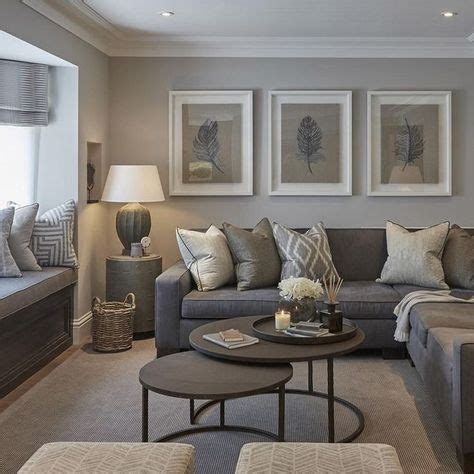 29+ Ideas living room beige sofa color schemes gray walls for 2019 en