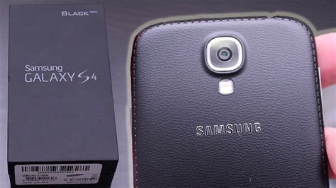 Samsung Galaxy S4 Black Edition Unboxing Youtube